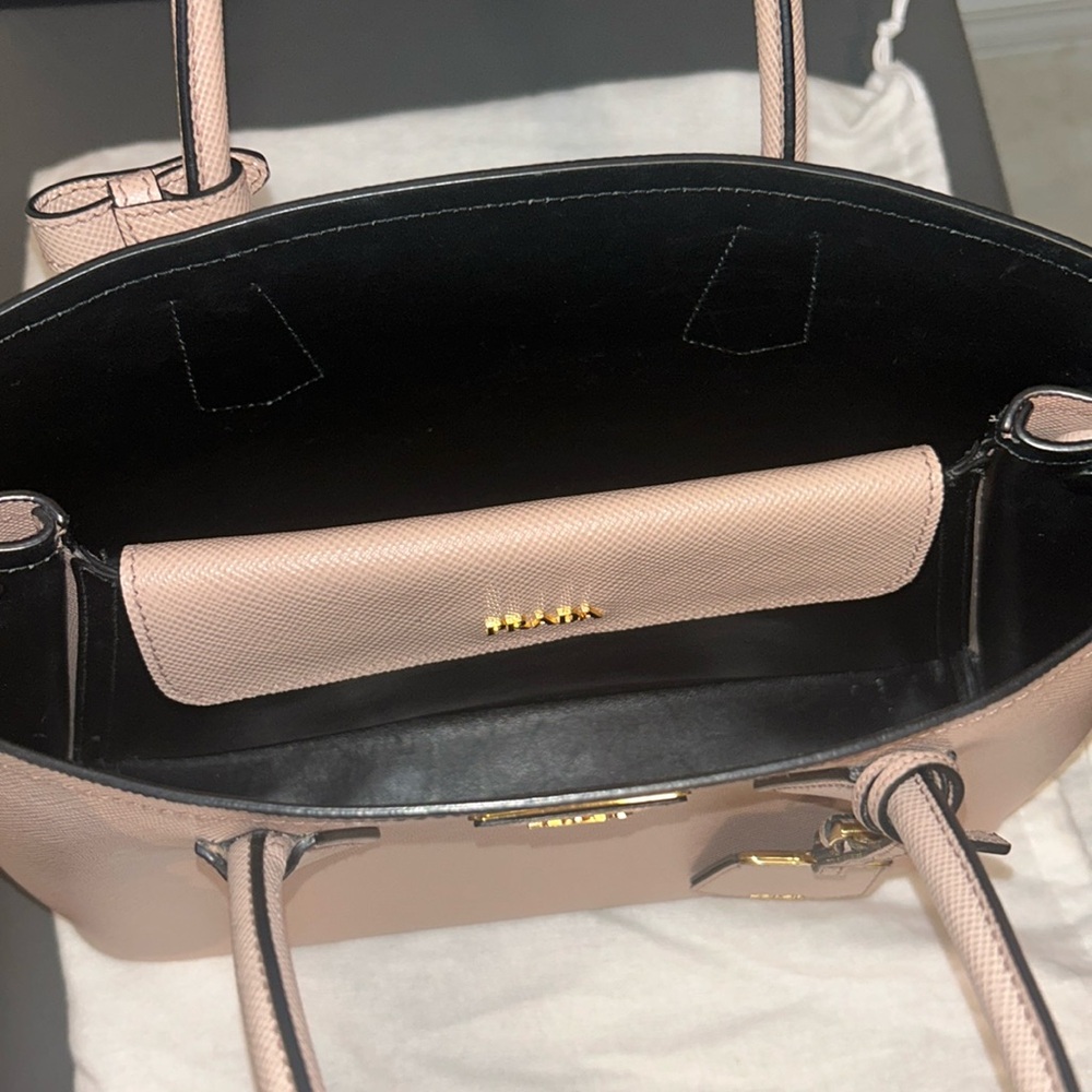 Small Prada Saffiano Double Bag - Picture 16 of 16